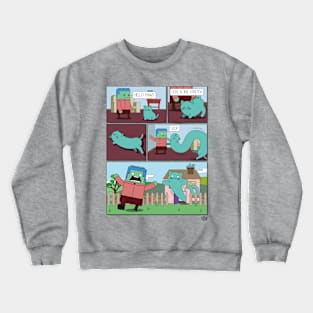 Cat Stretch Crewneck Sweatshirt